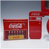 Image 2 : 6pc Coca-Cola Collectibles, Mini Vending Machine & Tins