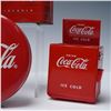 Image 3 : 6pc Coca-Cola Collectibles, Mini Vending Machine & Tins