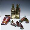 Image 3 : 5pc Coca-Cola Bottle and Glass Shaped Tin Containers