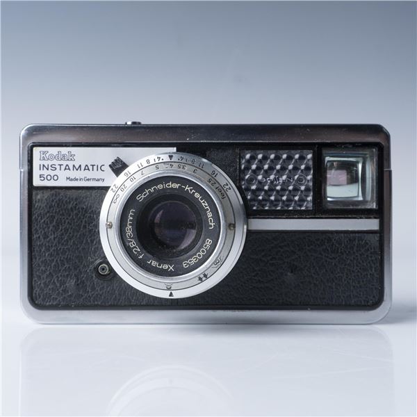 Kodak Instamatic 500 Camera, Schneider-Kreuznach Xenar Lens