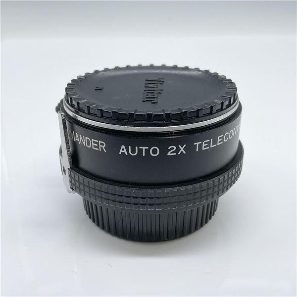 Vivitar 2pc Auto 2X Teleconverter with Caps