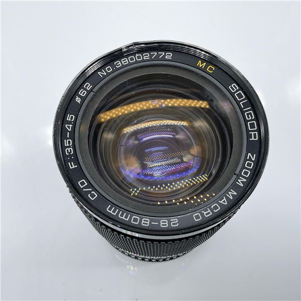 Soligor 28-80mm Macro Zoom Lens with Cap