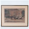 Image 1 : James Pollard, Hand-Colored Lithograph, The Birmingham Tally-Ho Coach
