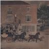 Image 5 : James Pollard, Hand-Colored Lithograph, The Birmingham Tally-Ho Coach