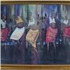 Image 2 : Buchi Upjohn, Framed Color Print on Paper, African Dancers