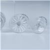 Image 10 : 6pc Cut Crystal Drink Grouping