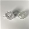 Image 4 : 2pc Glass Creamer and Teacup