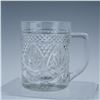 Image 7 : 19pc Pressed and Cut Decorative Glassware Grouping