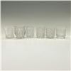 Image 1 : 6pc Early Pattern Glass Toothpick Holders
