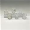 Image 1 : 6pc Pattern Glass Toothpick Holders