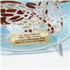 Image 2 : The Travis Collection Fused Glass Duck Plates Signed by Artist