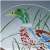 Image 3 : The Travis Collection Fused Glass Duck Plates Signed by Artist