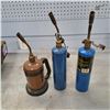 Image 1 : lot of blow torches with some gas left