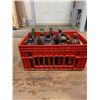 Image 2 : Javex Glass Bottles lot with Red crate