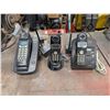 Image 1 : (3) Vintage Telephone radios w/cords (Panasonic & Sanyo)