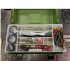 Image 2 : Box w/ Electrical Tests soldering irons, and etc.