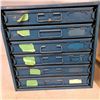 Image 1 : tool chest with parts inside- 15" by 21" by 12"