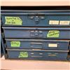 Image 1 : tool chest with parts inside- 15" by 21" by 12"
