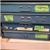 Image 1 : tool chest with parts inside- 15" by 21" by 12"