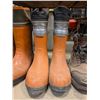 Image 3 : (4) Pair of work boots (2) steel toe (2) Chain saw Boots