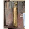 Image 2 : Vintage Pump With Crank/Vintage Brass Fire Extinguisher