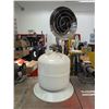Image 1 : OUTDATED Propane Tank with base & "Mr. Heater" Heater