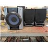 Image 1 : (3) Speakers (2) Panasonic (1) Sony with built in amp