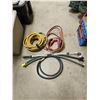 Image 1 : Air Hose/Booster Cables/Misc Water Hoses