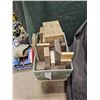 Image 1 : Crate w/ Wheels Of Misc Scrap Lumber