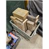 Image 2 : Crate w/ Wheels Of Misc Scrap Lumber