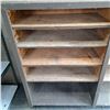 Image 3 : wood shelf 46"H by 61"L by 16.5"W
