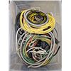 Image 1 : Bin of misc. wires