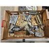 Image 2 : Box of misc. Hinges/Locks/Hose clamps