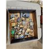 Image 3 : Box of misc. Hinges/Locks/Hose clamps