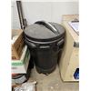Image 1 : Black Garbage Bin