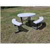 Image 5 : Round bench Table