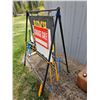 Image 2 : Steel Frame Sign Holder. 52"