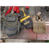 Image 1 : (2) Tool belts by Mastercraft and De Walt w/Dynamite box