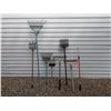 Image 1 : Collection of Garden Tools (Rakes, Small and Large Sizes)