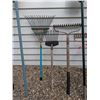 Image 3 : Collection of Garden Tools (Rakes, Small and Large Sizes)