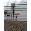 Image 4 : Collection of Garden Tools (Rakes, Small and Large Sizes)