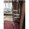 Image 3 : Stair case metal shelf for plants 24"x55" Tall