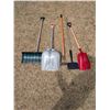 Image 1 : (5) Tools (Shovels, Hoe, Snow Shovel, etc.)