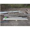 Image 2 : Misc. Lot (Wood, Steel, Pipes, PCP pipes, wood stakes, and nails)