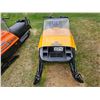 Image 2 : Vintage Ski-doo  Tundra Snowmobile Yellow VIN#3208 00702 MFD: Aug 1984. Runs + Drives, Homemade Stan