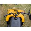 Image 6 : Vintage Ski-doo  Tundra Snowmobile Yellow VIN#3208 00702 MFD: Aug 1984. Runs + Drives, Homemade Stan