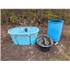 Image 1 : Water Barrel /2-Water Troughs