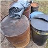 Image 2 : barrels and a tarp