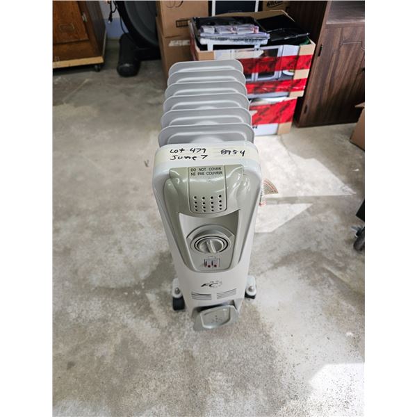 FC Oil Electric Heater 1500 Watts