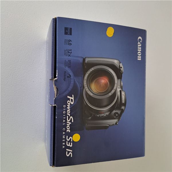 Canon power shot s3 camera